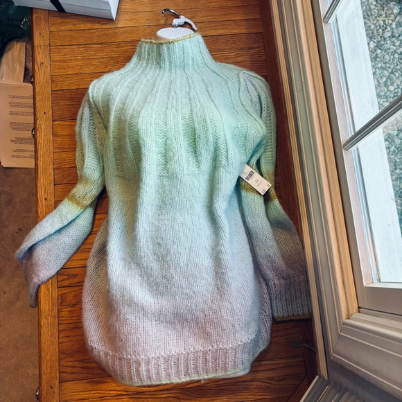 Anthropologie Perri Ombre Tunic Sweater S NWT - Picture 9 of 12